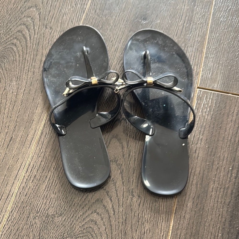 Black Bow Women's Sandals